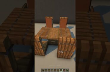Minecraft Dining Table 🍽️ #shorts
