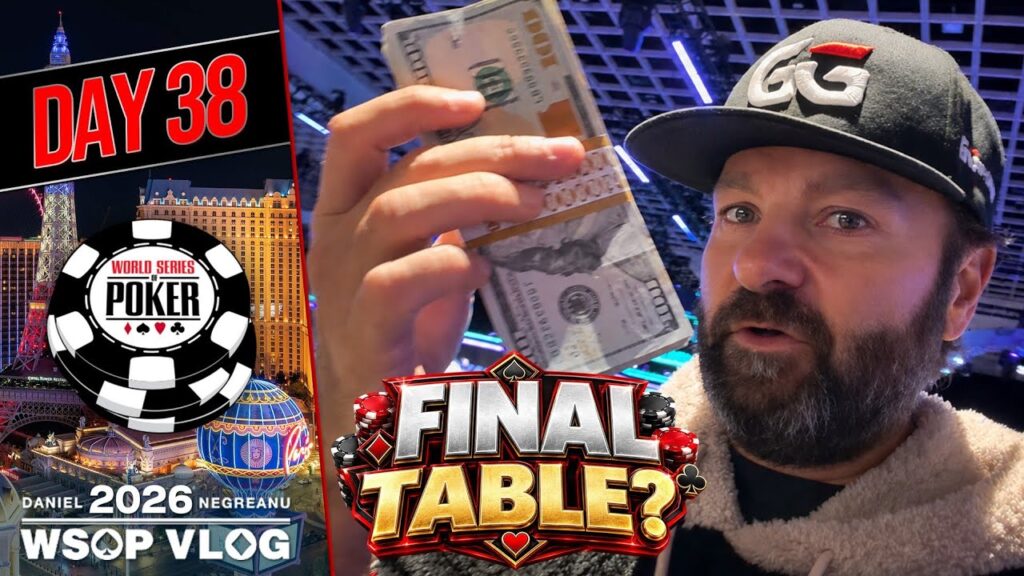 FINAL TABLE with MILLIONS at STAKE! – 2026 WSOP VLOG Day 38