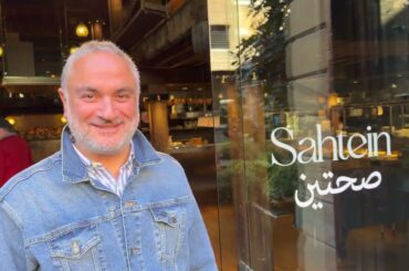 Upscale and Modern. Sahtein, an Authentic Lebanese Restaurant in Sydney. Argyle Street, The Rocks