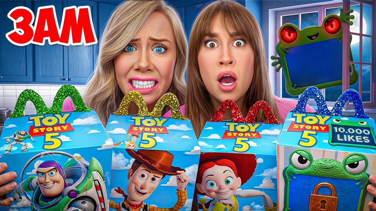 DO NOT ORDER ALL TOY STORY 5 HAPPY MEALS AT 3 AM… DO NOT ORDER ALL TOY STORY 5 HAPPY MEALS AT 3 AM...