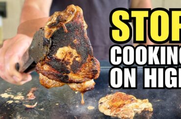 STOP Cooking on HIGH - Are you making these griddle mistakes?