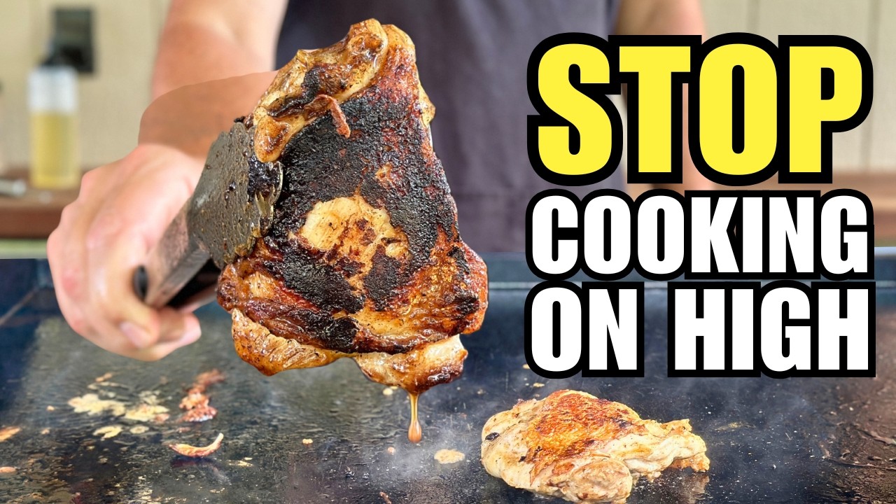 STOP Cooking on HIGH – Are you making these griddle mistakes? STOP Cooking on HIGH - Are you making these griddle mistakes?