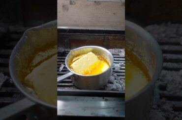 😱1 KG Fresh Butter ah ⁉️ #shorts #food #butter #delhi #sathyafoodie