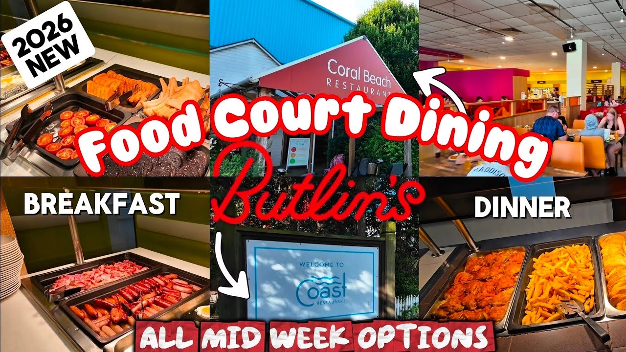 2026 – Butlin’s Skegness Food Court Dining | FULL Buffet Tour For EACH DAY 🍕🥞🥪🥗🥖🍎🥓 2026 - Butlin's Skegness Food Court Dining | FULL Buffet Tour For EACH DAY 🍕🥞🥪🥗🥖🍎🥓