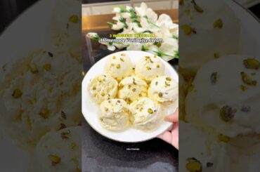 Make Vanilla Ice Cream Recipe like a pro with this Trick! #cooking #recipes