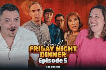 Grandma Goodman RUINS the Funeral! 😡 Americans React to Friday Night Dinner S4E5