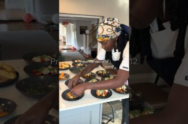 private chef table for 12 #food #privatechef #cooking