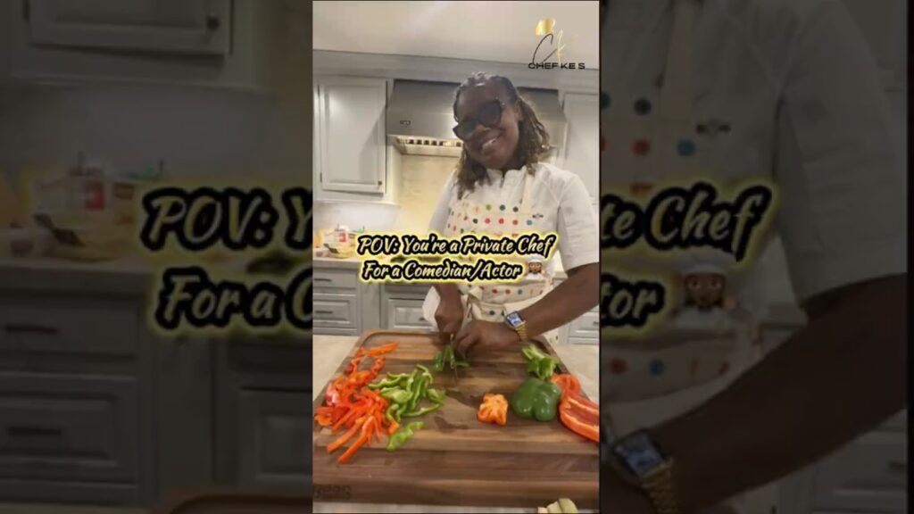 POV: You spent the day with a celebrity private chef. 👩🏾‍🍳✨