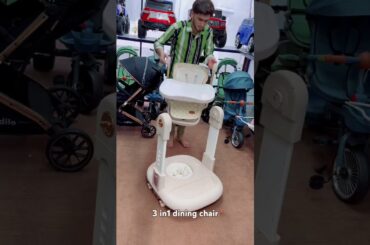 3-in-1 dining chair is a multifunctional baby chair designed to grow with your child.