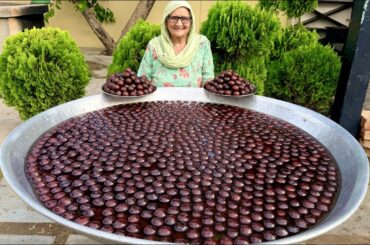1000 KALA JAMUN | Black gulab Jamun Recipe | Indian dessert recipe | Veg Village Food