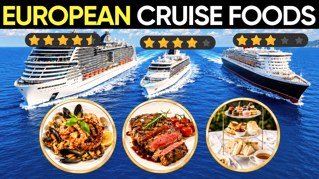 I Ranked the Food on Every European Cruise Line (The Winner Shocked Me) I Ranked the Food on Every European Cruise Line (The Winner Shocked Me)