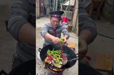 🔥 China's Craziest Meat Cooking Style! Too Much Chili!
