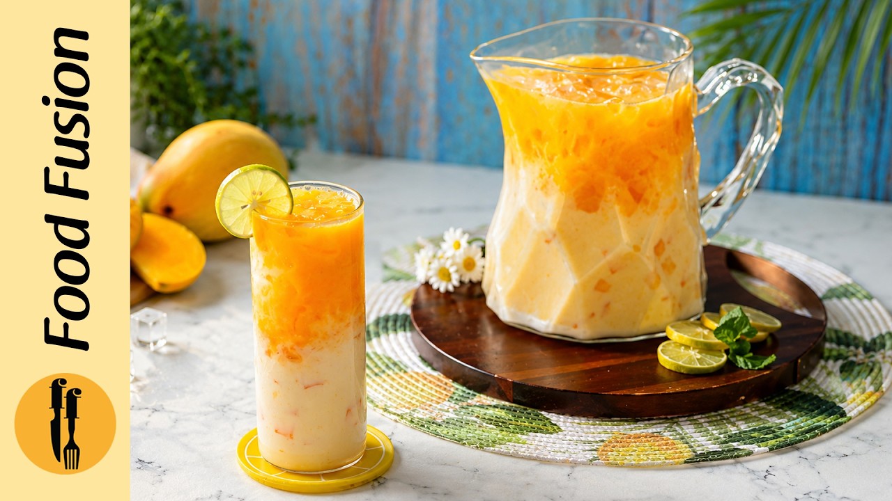 Creamy Mango Agua Fresca Recipe By Food Fusion Creamy Mango Agua Fresca Recipe By Food Fusion