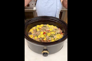 This crockpot dinner is my new favorite!