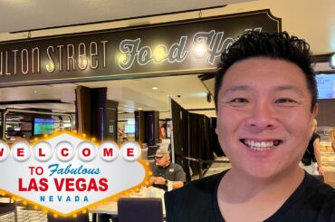 I Tried EVERY Restaurant Inside Harrah’s Fulton Street Food Hall! (Vegas Gauntlet)