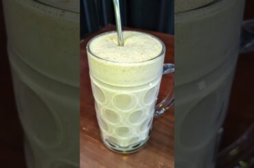 Healthy Milkshake in 60 Seconds! 🥤✨ #trending #recipe #asmr #healthydrink