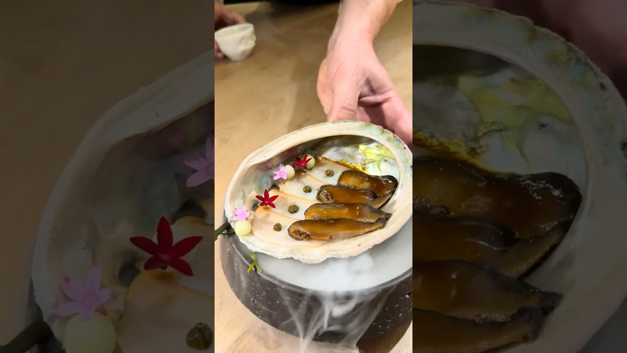 5 Michelin Star Meal with ⭐️⭐️⭐️ Disfrutar & ⭐️⭐️ Minibar: Abalone 5 Michelin Star Meal with ⭐️⭐️⭐️ Disfrutar & ⭐️⭐️ Minibar: Abalone