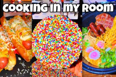 40 Minutes of Cooking in my Room | Lazy Pot Noodle