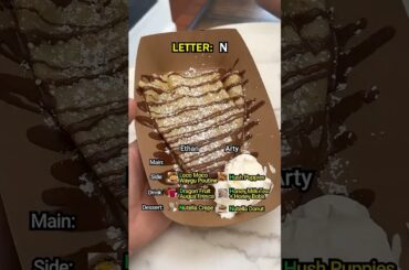 Drafting the Ultimate Food Court Combo w/ @itsARTYTIME | Roll for Letter