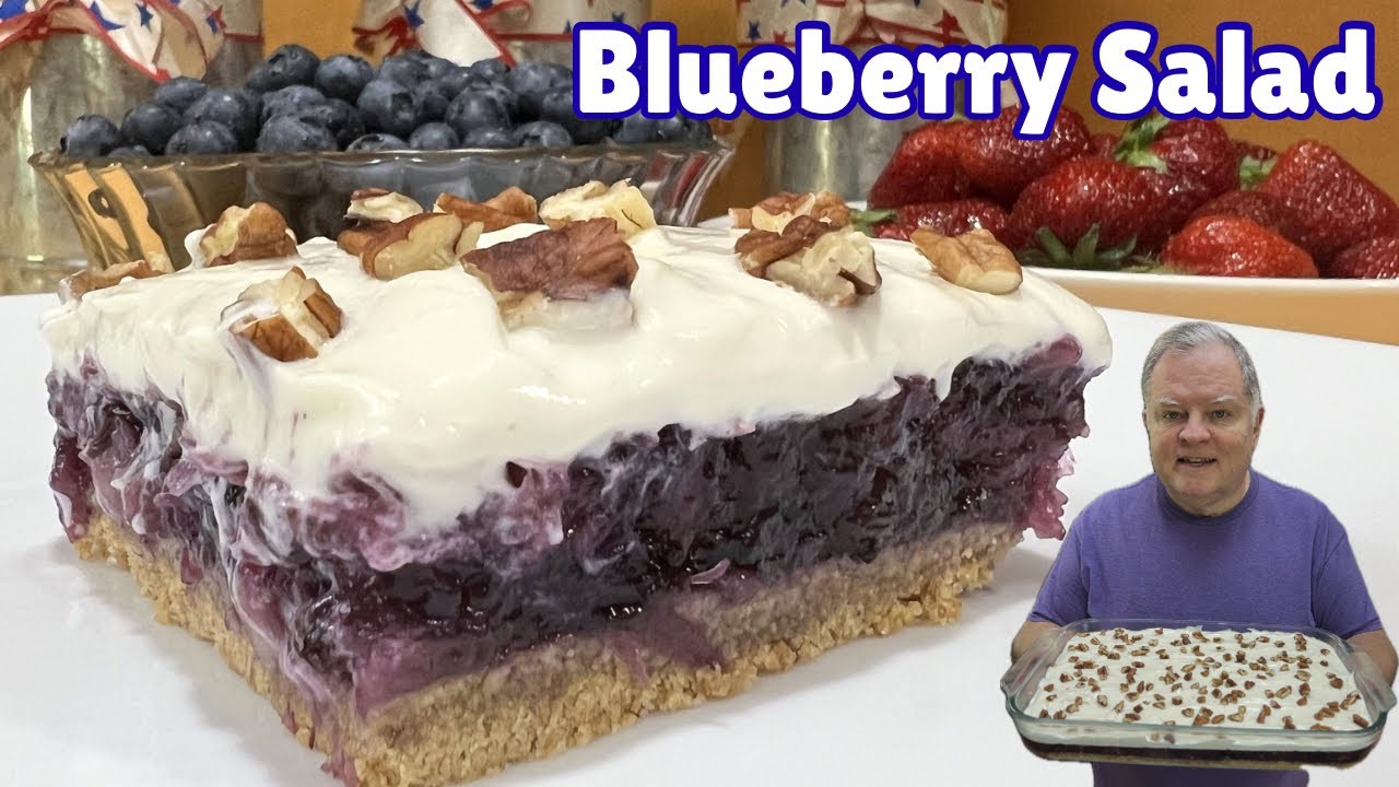 Blueberry Salad – A Perfect Addition To Your Holiday Table – Light and Flavorful Blueberry Salad - A Perfect Addition To Your Holiday Table - Light and Flavorful