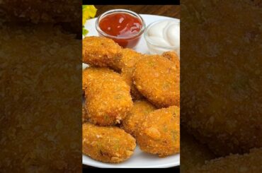 Crispy Chicken Nuggets Recipe ♥️ #recipe #food #cooking #viral #yputubeshorts #easyrecipe #snacks