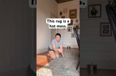 Dining room rug swap!