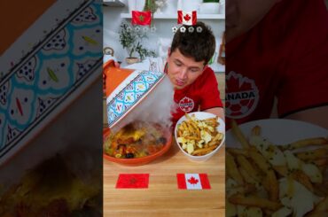 Canada vs Morocco Food