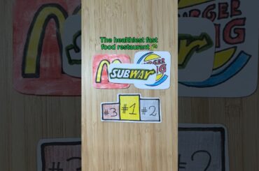 The healthiest fast food restaurant 🥦