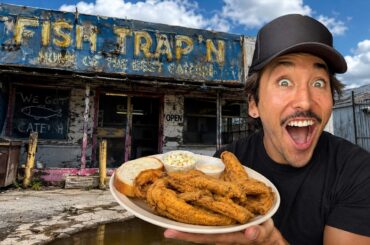 Eating at SKETCHY Restaurants For 24 Hours... (Dallas, Texas)