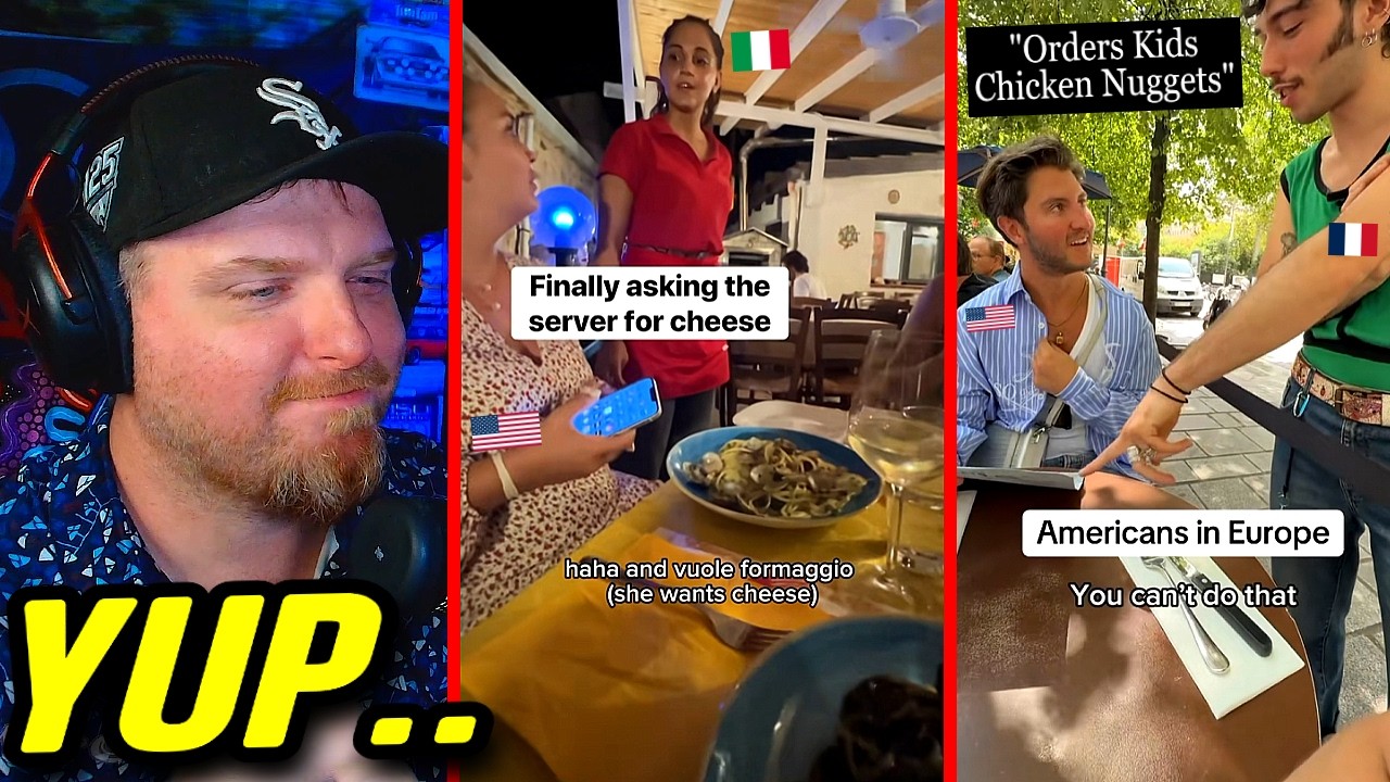 Americans Dining Out in Europe isn’t Going so Well… Americans Dining Out in Europe isn't Going so Well...