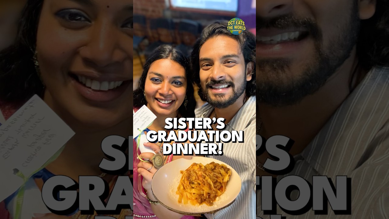 Everything I Ate At My Sister’s Graduation Dinner! 🍝🎓 Everything I Ate At My Sister’s Graduation Dinner! 🍝🎓