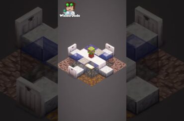 How to build a small dining table in Minecraft 🍽️ #build #builds #minecraftbuilds #idea #ideas