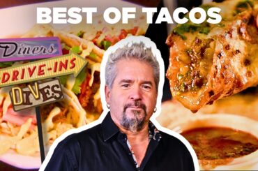 Top #DDD Taco Videos with Guy Fieri 🌮 Diners, Drive-Ins and Dives | Food Network