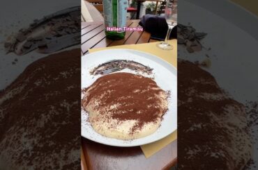 Italian TIRAMISU made Right on Our Table #tiramisu #italian #shortvideo #viral