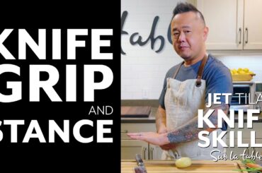 Knife Skills 101: How to Hold a Knife with Chef Jet Tila