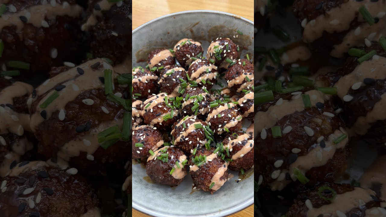 Korean Gochujang Fried Mozzarella Balls Korean Gochujang Fried Mozzarella Balls