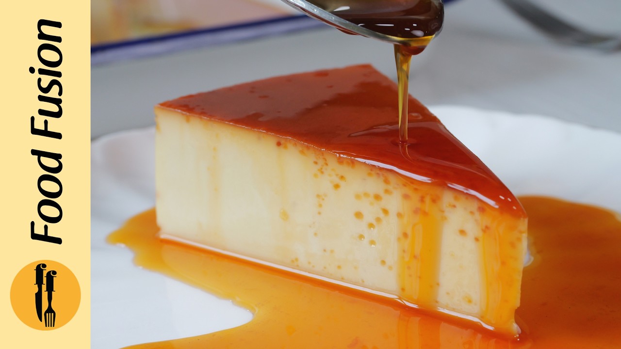 Caramel Egg Pudding (Flan) Recipe By Food Fusion Caramel Egg Pudding (Flan) Recipe By Food Fusion