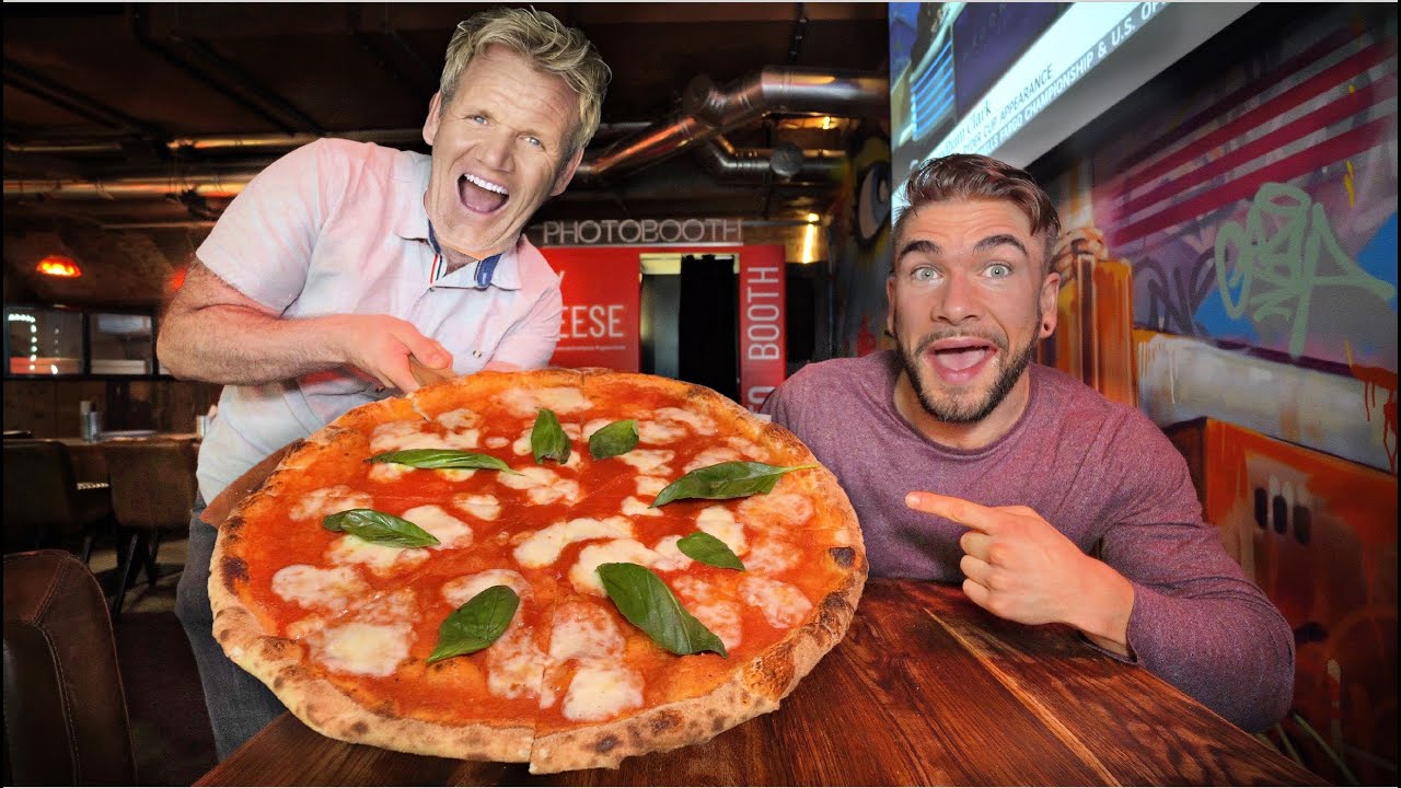 TRYING TO BEAT THE SLICE RECORD AT GORDON RAMSEY’S PIZZA RESTAURANT TRYING TO BEAT THE SLICE RECORD AT GORDON RAMSEY'S PIZZA RESTAURANT