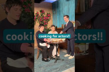 COOKING FOR MILLIE BOBBY BROWN & LOUIS PARTRIDGE!!!!