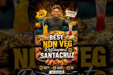 Best Non-veg Restaurant in Santacruz 🐟🦀🍤😋