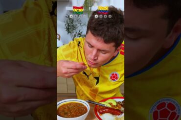 Colombia vs Ghana Food