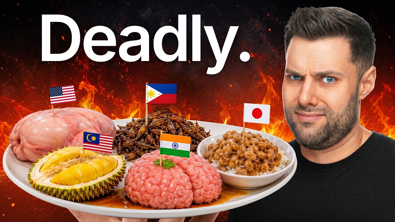 I Cooked Every Country’s Most EXTREME Food I Cooked Every Country’s Most EXTREME Food