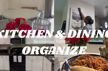JULY FLOURISHING 🌿 Episode 4 | Kitchen & Dining Room Clean & Organize + Decorating