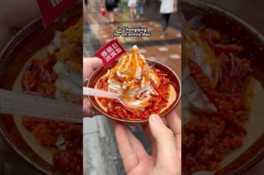 Only eating VIRAL Food for 24 hrs in Chongqing! 🇨🇳
