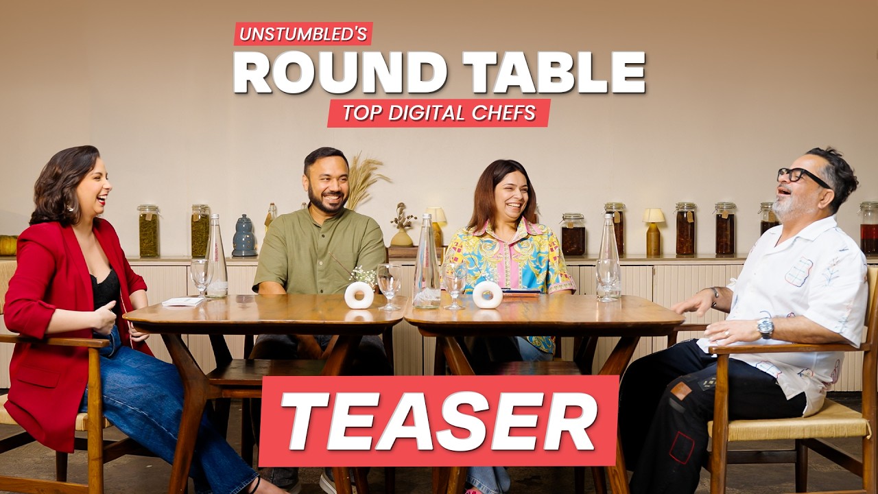 India’s Top Chefs Get Real About Social Media | Trailer | unstumbled Round Table India's Top Chefs Get Real About Social Media | Trailer | unstumbled Round Table