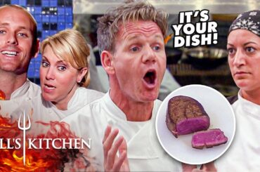 Chef Ramsay Scolds Sous Chef James as Roe Can't Cook Her Own Special | Hell's Kitchen