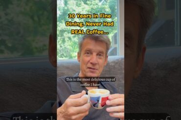 Fine Dining Expert Tries REAL Coffee for the First Time