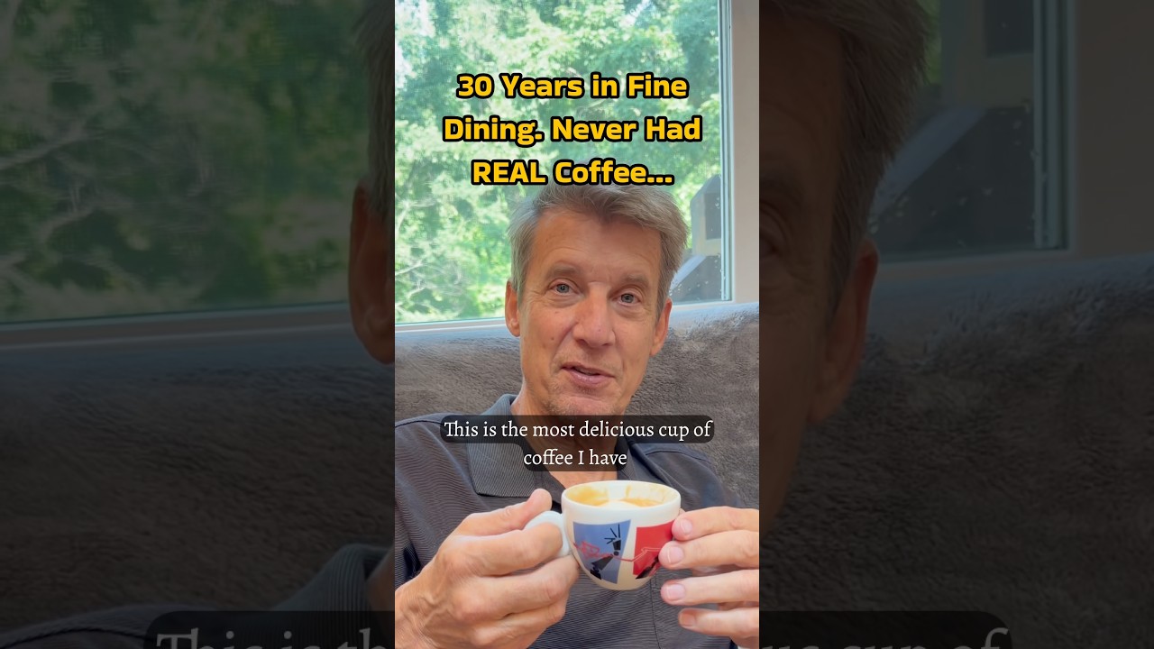 Fine Dining Expert Tries REAL Coffee for the First Time Fine Dining Expert Tries REAL Coffee for the First Time