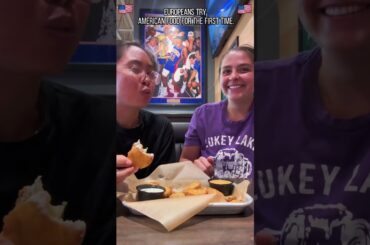 Culture Shock: Europeans Try American Food#funny #cultureshock #america #europeans #shock