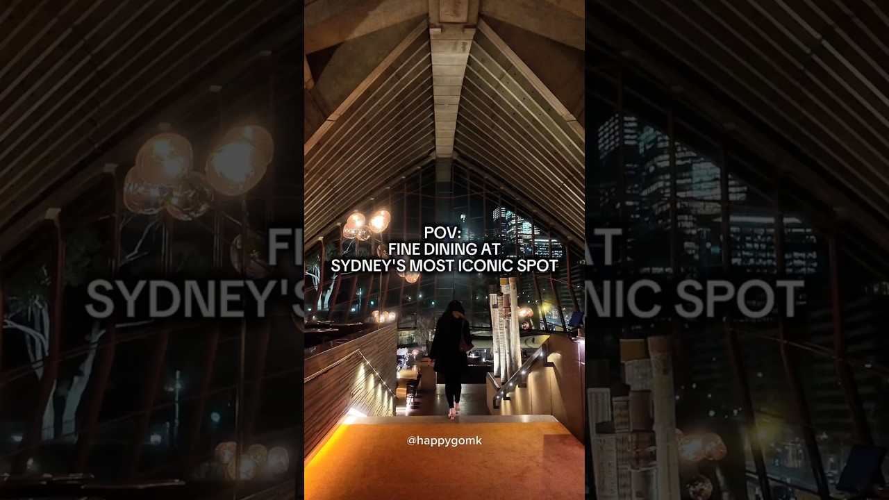 FINE DINING AT SYDNEY OPERA HOUSE ‼️ FINE DINING AT SYDNEY OPERA HOUSE ‼️